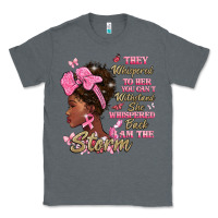 Charcoal Heather they whispered to hear you cant withstand the stor Classic Tee - BarkalooDesign