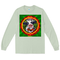 Matcha christmas baby holstein face Long Sleeve Tee - LillyAllenDesigns