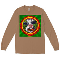 Toasted Coconut christmas baby holstein face Long Sleeve Tee - LillyAllenDesigns