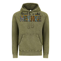 Vintage Olive blessed to be called neenee Vintage Hoodie - CowhideDigitalArt