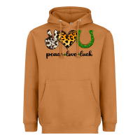 Meerkat Peace Love Luck Heavyweight Hoodie - Jasminsmagicworld