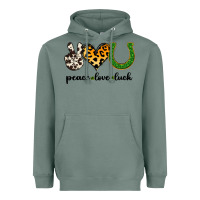 Sage Peace Love Luck Heavyweight Hoodie - Jasminsmagicworld