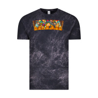 Cloud Black Nach Valentine Vintage Tee - CowhideDigitalArt