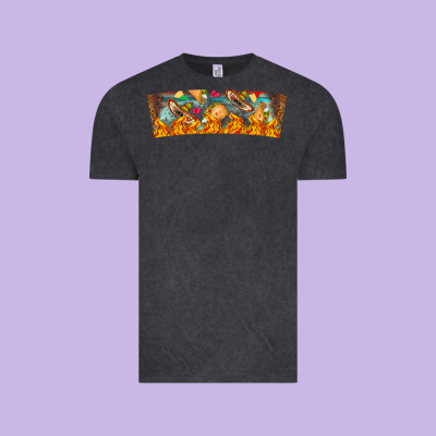 Nach Valentine Vintage Tee Designed By Cowhidedigitalart