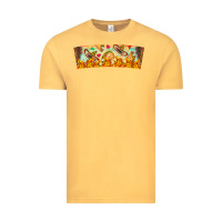 Vintage Mustard Nach Valentine Vintage Tee - CowhideDigitalArt