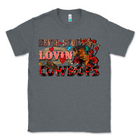 Charcoal Heather Never stop lovin cowboys Classic Tee - FaDigitalArtStudio