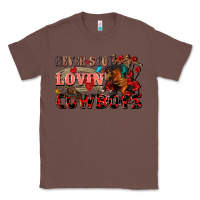 Chestnut Never stop lovin cowboys Classic Tee - FaDigitalArtStudio