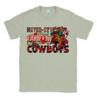 Matcha Never stop lovin cowboys Classic Tee - FaDigitalArtStudio