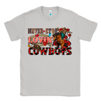 Moon Dust Never stop lovin cowboys Classic Tee - FaDigitalArtStudio