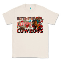 Natural Never stop lovin cowboys Classic Tee - FaDigitalArtStudio