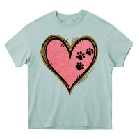 Arona Pink Glitter Heart Heavy Core Tee - Jasminsmagicworld
