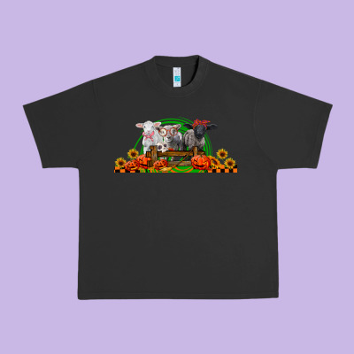 Halloween Baby Sheeps Urban Heavy Tee Designed By Lillyallendesigns