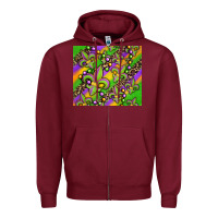 Burgundy mardi gras carnival fleur de lis Zipper Hoodie - Jasminsmagicworld