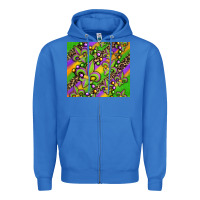 True Royal mardi gras carnival fleur de lis Zipper Hoodie - Jasminsmagicworld