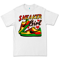 White sneaker girl Premium Tee - FaDigitalArtStudio