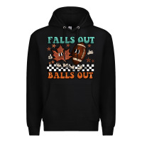Black falls out balls out Premium Hoodie - BarkalooDesign