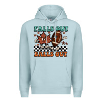 Blue Mist falls out balls out Premium Hoodie - BarkalooDesign