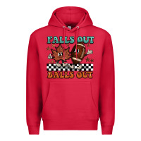Cardinal falls out balls out Premium Hoodie - BarkalooDesign