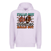 Lilac falls out balls out Premium Hoodie - BarkalooDesign