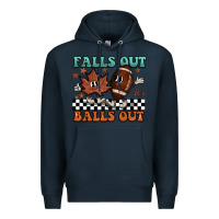 Navy falls out balls out Premium Hoodie - BarkalooDesign