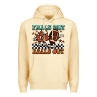Pina Colada falls out balls out Premium Hoodie - BarkalooDesign
