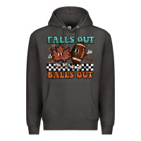 Smoke falls out balls out Premium Hoodie - BarkalooDesign