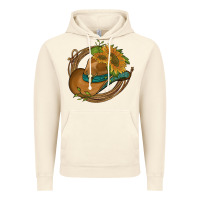 Vintage Artic western hat with sunflowers and rope Vintage Hoodie - Artiststas