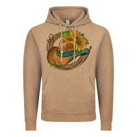 Western Hat With Sunflowers And Rope Vintage Hoodie | Teevron