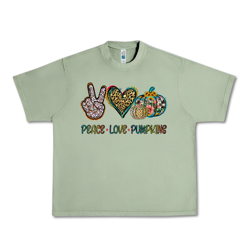 Peace Love Pumkins Urban Heavy Tee by Jasminsmagicworld | Teevron