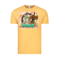 Vintage Mustard Easter Day He is risen 20oz skinny Vintage Tee - LillyAllenDesigns
