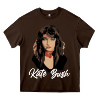 Chocolate Brown kate cute Heavy Core Tee - maiPhamDesign