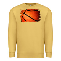 Antique Gold basketball brushstroke Premium Sweatshirt - Jasminsmagicworld