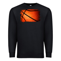 Black basketball brushstroke Premium Sweatshirt - Jasminsmagicworld