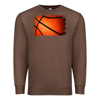 Chestnut basketball brushstroke Premium Sweatshirt - Jasminsmagicworld