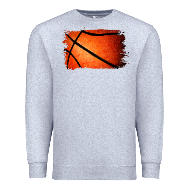 Basketball Brushstroke Premium Sweatshirt by Jasminsmagicworld | Teevron