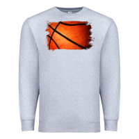 Heather Grey basketball brushstroke Premium Sweatshirt - Jasminsmagicworld