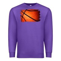 Purple basketball brushstroke Premium Sweatshirt - Jasminsmagicworld