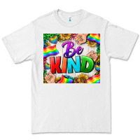 White Western Be Kind LGBTQ Tumbler Premium Tee - BundleAndBundleShop