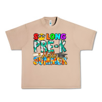 Burro So Long Pre K Hello Summer Urban Heavy Tee - CowhideDigitalArt
