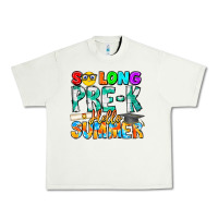 Pistachio So Long Pre K Hello Summer Urban Heavy Tee - CowhideDigitalArt