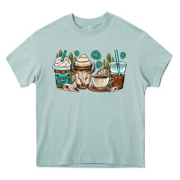 Arona bull skull coffee cups Heavy Core Tee - OliviaCreatesArt