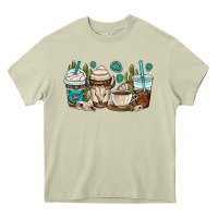 Mossy bull skull coffee cups Heavy Core Tee - OliviaCreatesArt