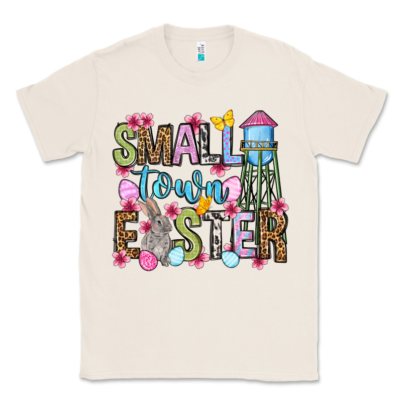 Easter Day Small Town Easter Classic Tee by OliviaCreatesArt | Teevron
