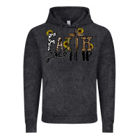 Vintage Black faith over fear Vintage Hoodie - CowhideDigitalArt