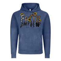 Vintage Denim faith over fear Vintage Hoodie - CowhideDigitalArt