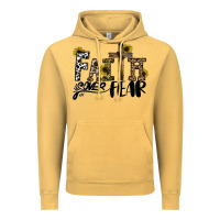 Vintage Mustard faith over fear Vintage Hoodie - CowhideDigitalArt