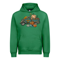 Emerald western pumpkin farm truck Urban Hoodie - RanaPortraitStore