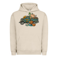 Pigment French Oak western pumpkin farm truck Urban Hoodie - RanaPortraitStore