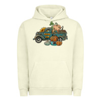 Pigment Pistachio western pumpkin farm truck Urban Hoodie - RanaPortraitStore