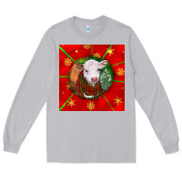 Moon Dust christmas hereford calf Long Sleeve Tee - LillyAllenDesigns